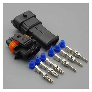 메이 ページ Metric 4-Pin Female Connector Kit - NAMZ Custom Cycle Products